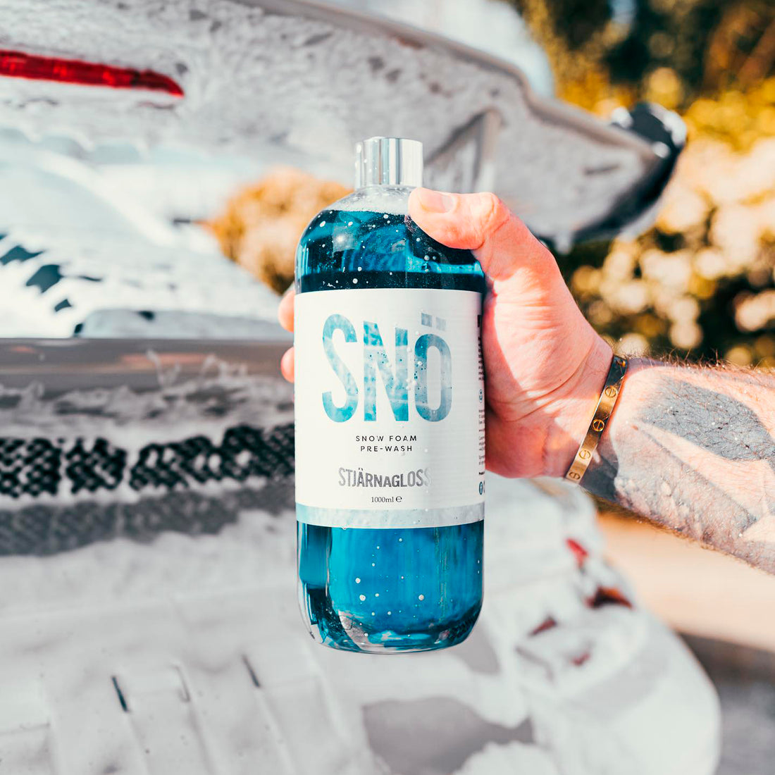 ¿Que es el Shampoo Snow foam para autos?
