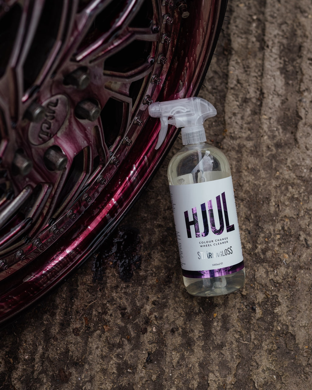 LIMPIADOR DE LLANTA HJUL 1L.