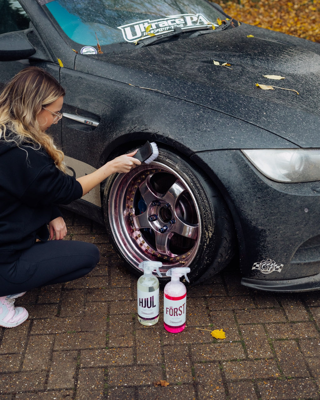 LIMPIADOR DE LLANTA HJUL 1L.