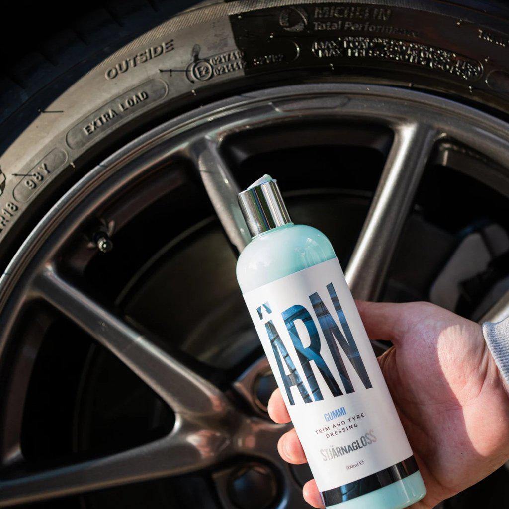 ACONDICIONADOR DE NEUMATICOS Y MOLDURAS GUMMI 500ML - Stjarnagloss Chile